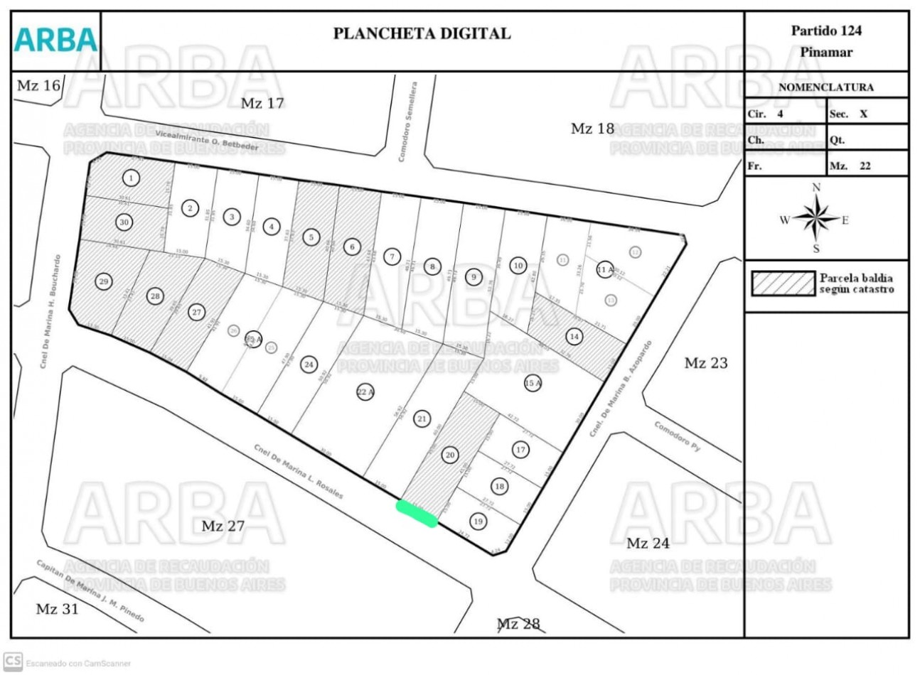 LOTE MULTIFAMILIAR EN VALERIA DEL MAR