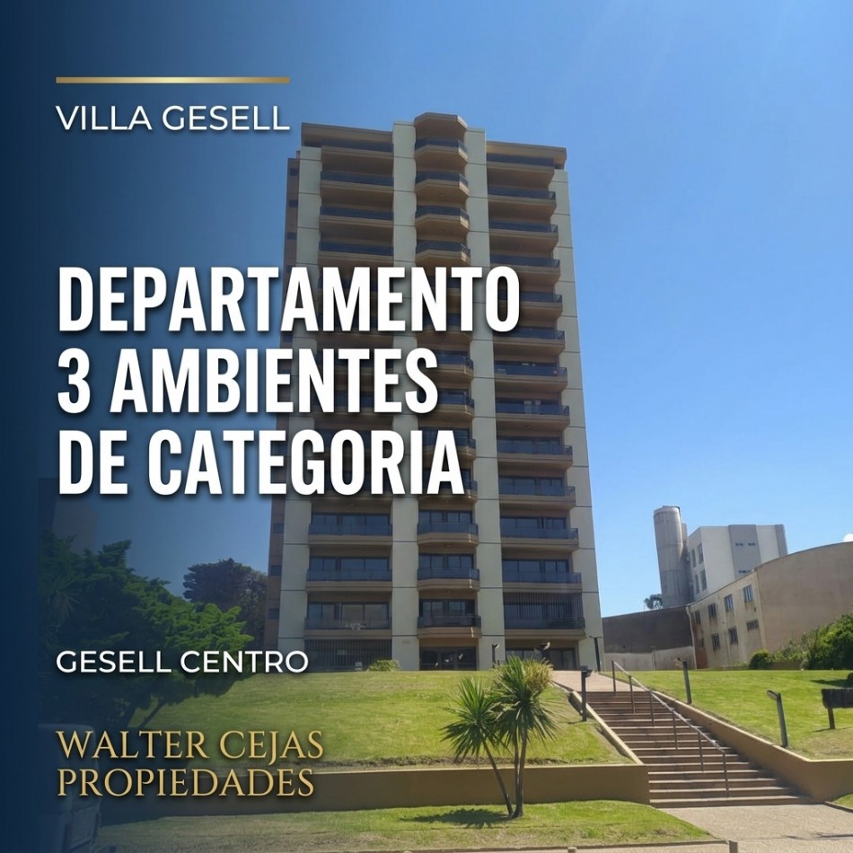 DEPARTAMENTO 3 AMBIENTES 