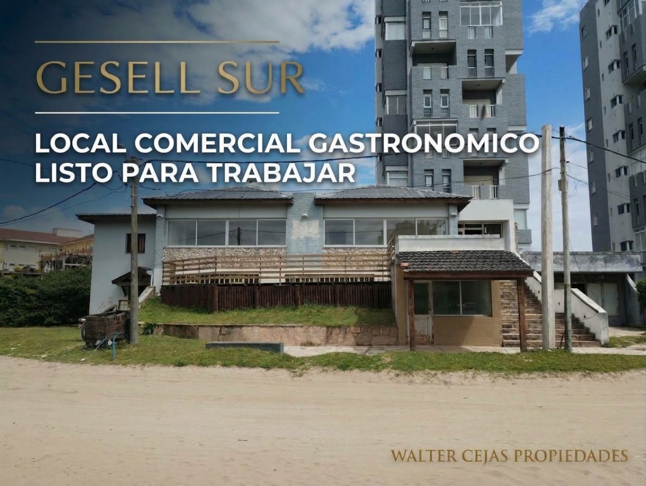 LOCAL GASTRONOMICO EN VENTA - EQUIPADO LISTO PARA TRABAJAR