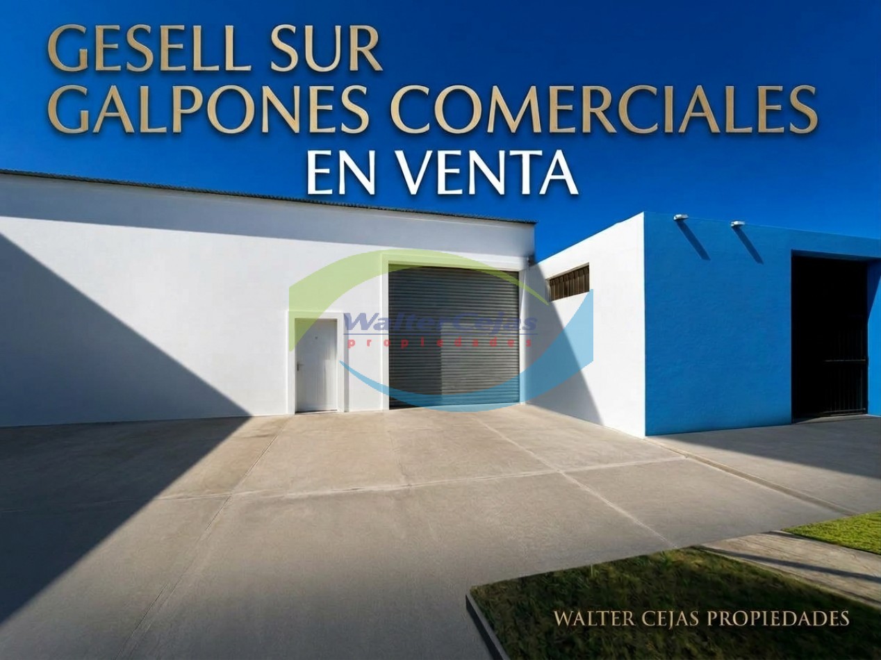 GALPON / DEPOSITO EN VENTA - GESELL SUR 