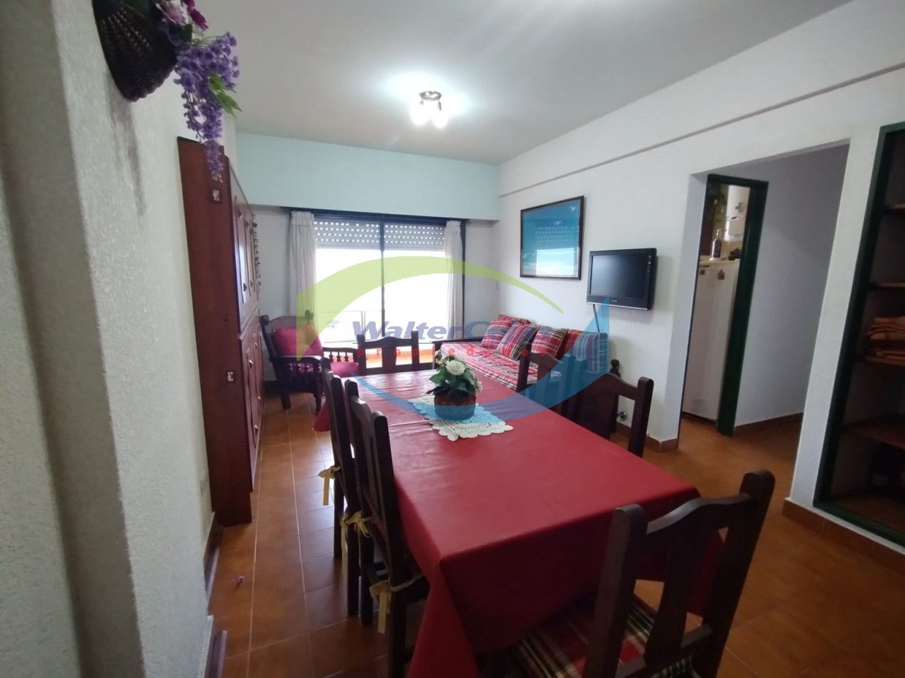 GESELL CENTRO - DEPARTAMENTO 2 AMBIENTES C/COCHERA Y VISTA AL MAR 