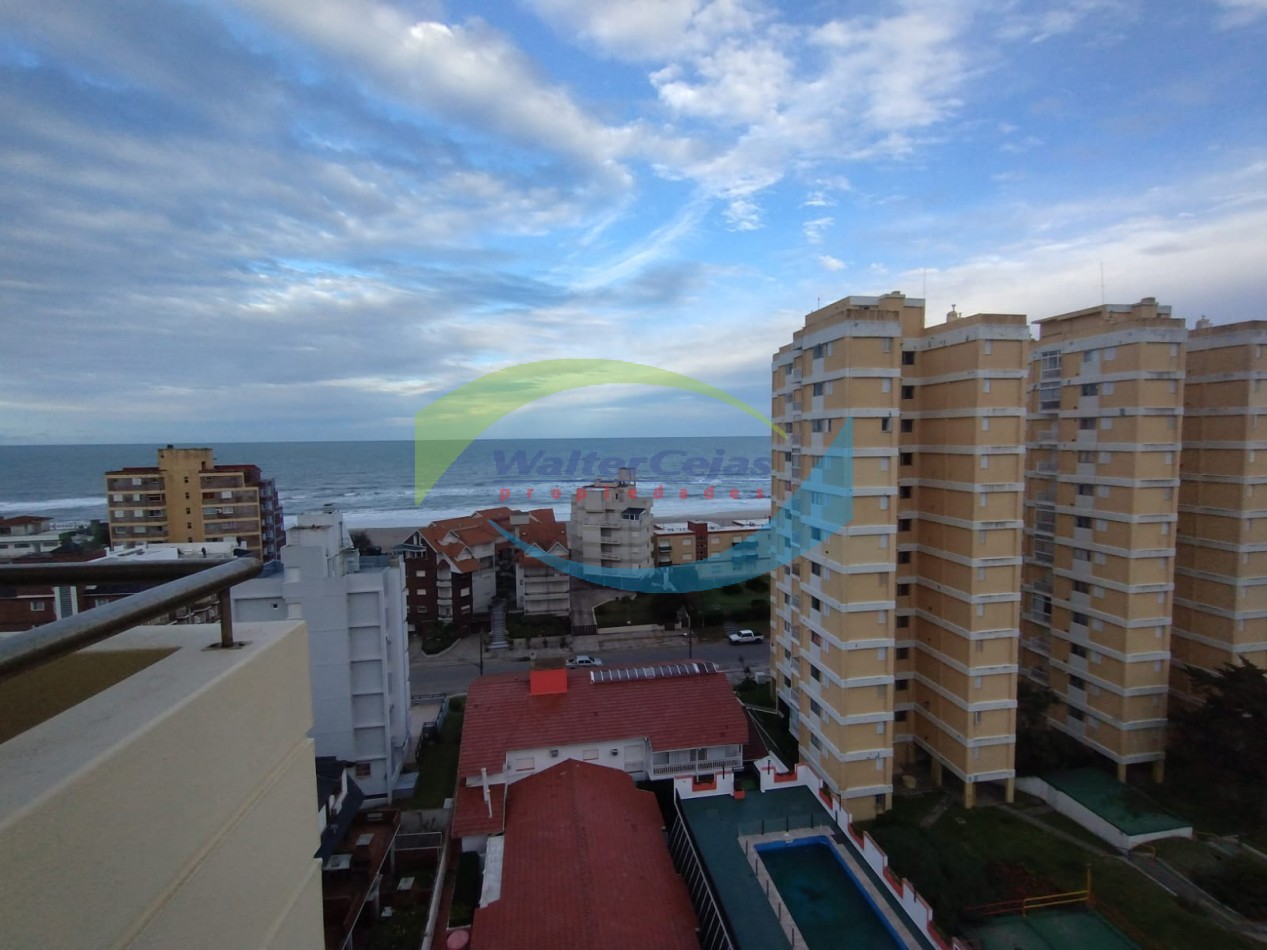 GESELL CENTRO - DEPARTAMENTO 2 AMBIENTES C/COCHERA Y VISTA AL MAR 