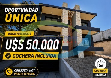 GESELL SUR - DEPARTAMENTO 2 AMBIENTES A ESTRENAR C/COCHERA ¡¡¡OPORTUNIDAD!!!