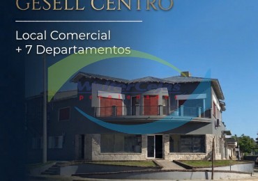 VENTA EN BLOCK - LOCAL COMERCIAL + 7 DEPARTAMENTOS 